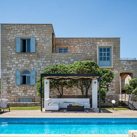 Beachfront Villa Turquoise With Private Pool, Bbq And Ping Pong Table Ханя Екстериор снимка