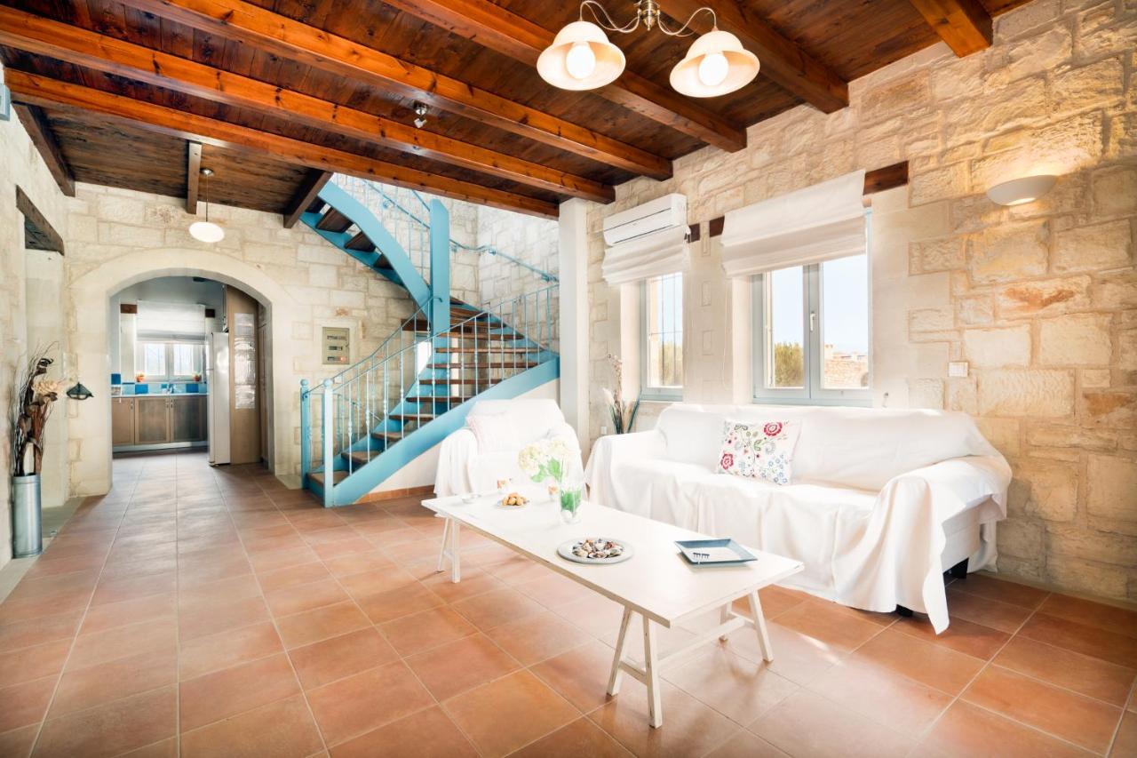 Beachfront Villa Turquoise With Private Pool, Bbq And Ping Pong Table Ханя Екстериор снимка