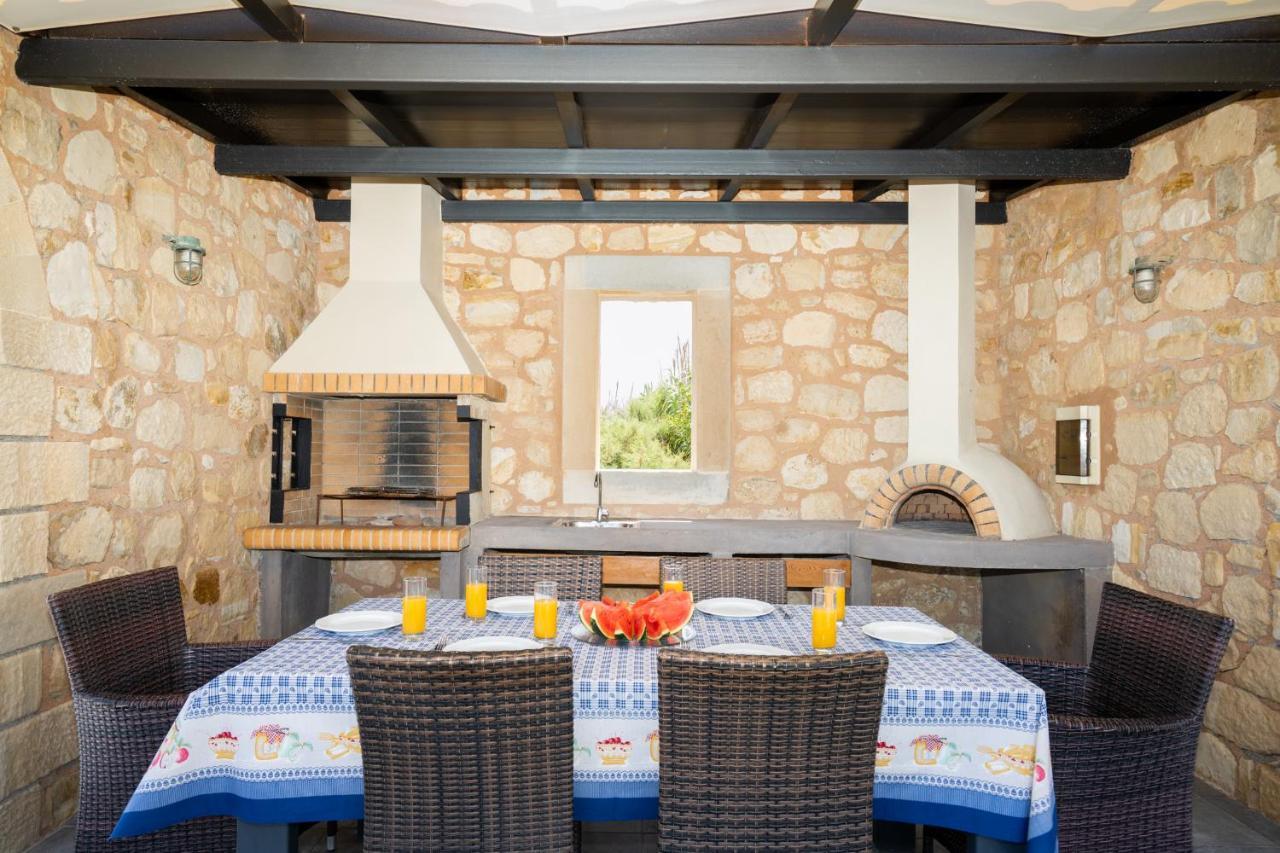 Beachfront Villa Turquoise With Private Pool, Bbq And Ping Pong Table Ханя Екстериор снимка